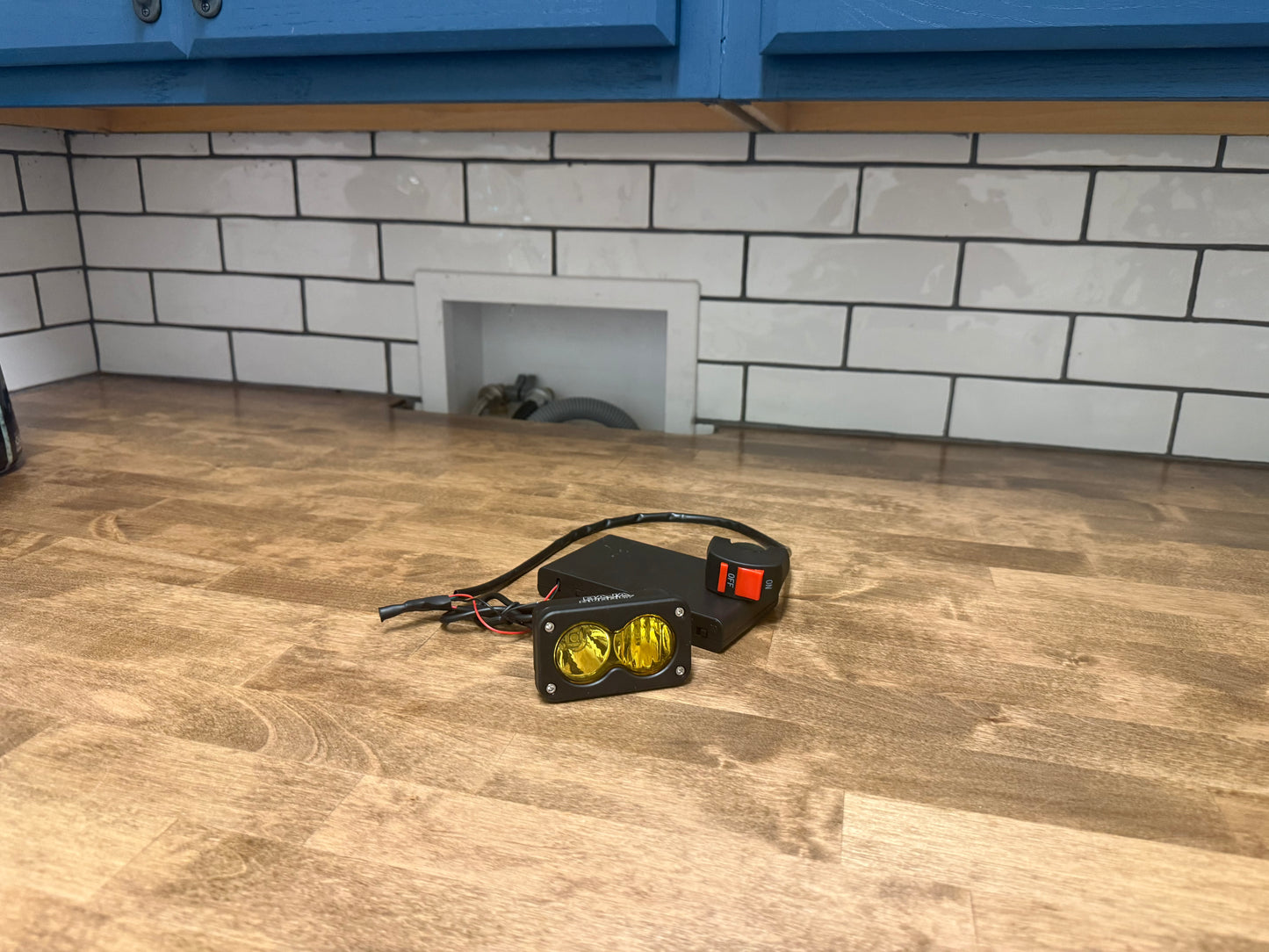 Battery powered baja lights for all emotos/ebikes