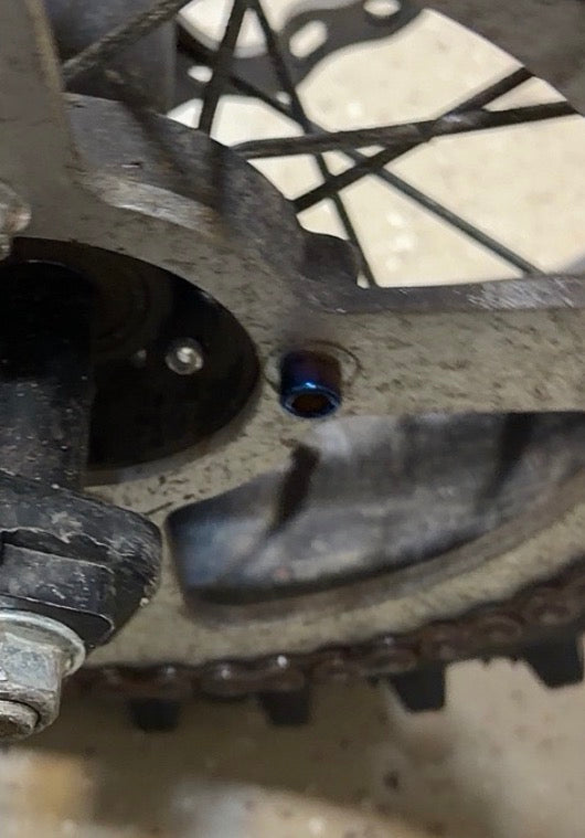 Tuttio sprocket titanium