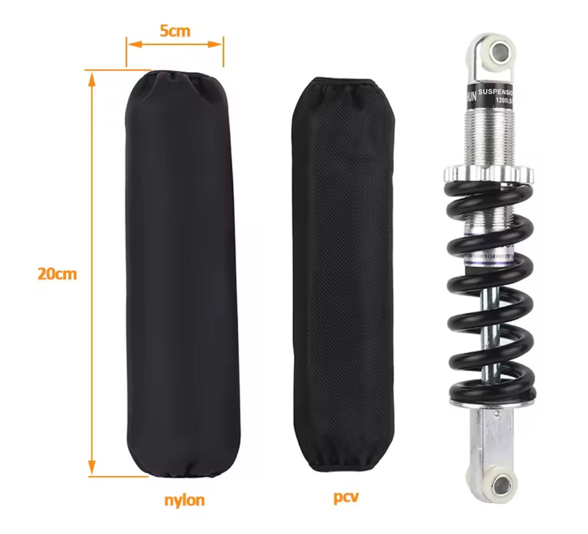 ANY EBIKE SHOCK COVER (FITS ALL EBIKES)