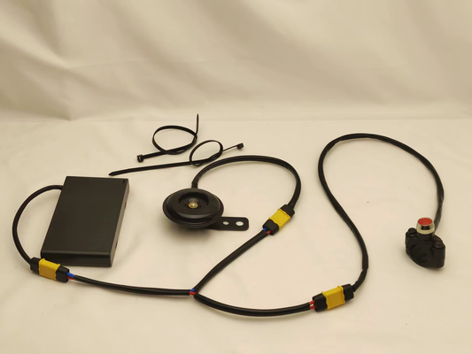 Battery pack ebike horn