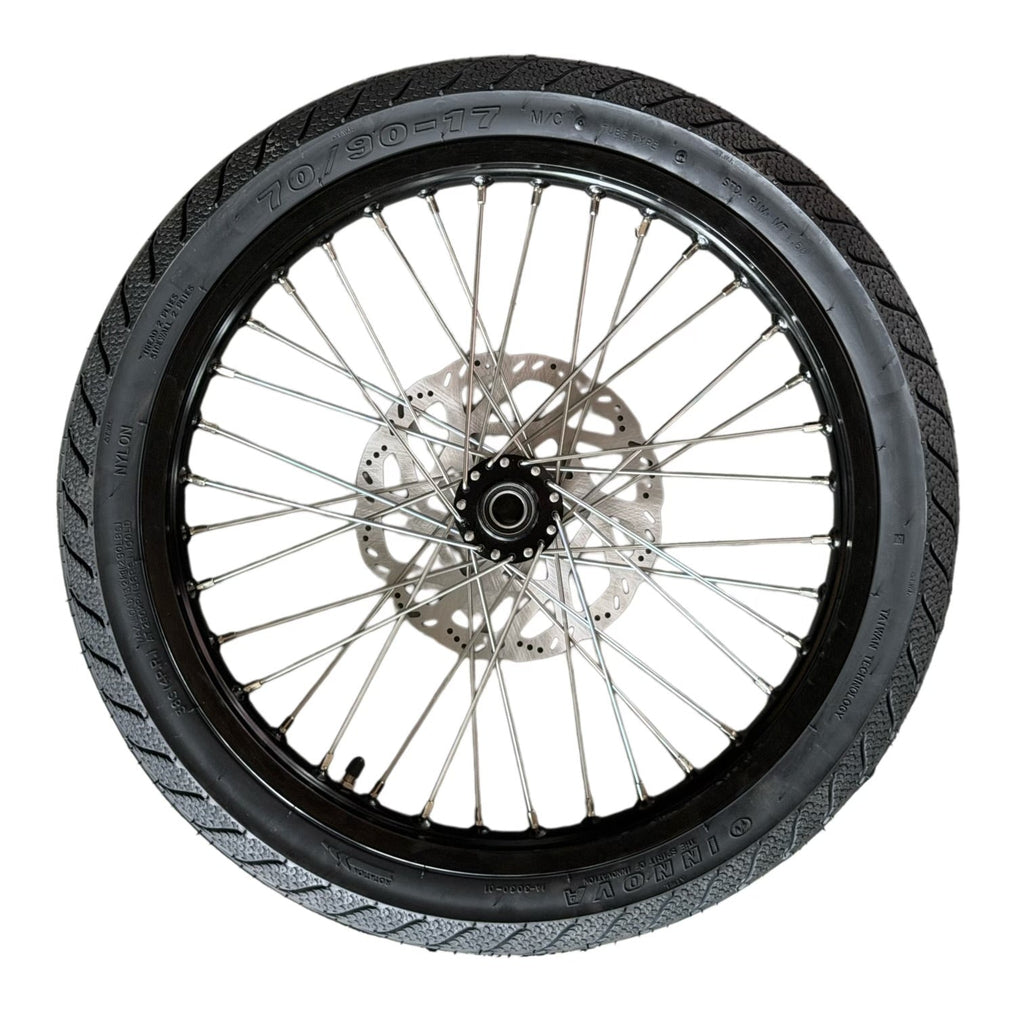 SURRON LIGHT BEE SUPER MOTOS (BLA CK) COMES WITH ROTORS, AND SPROKETS