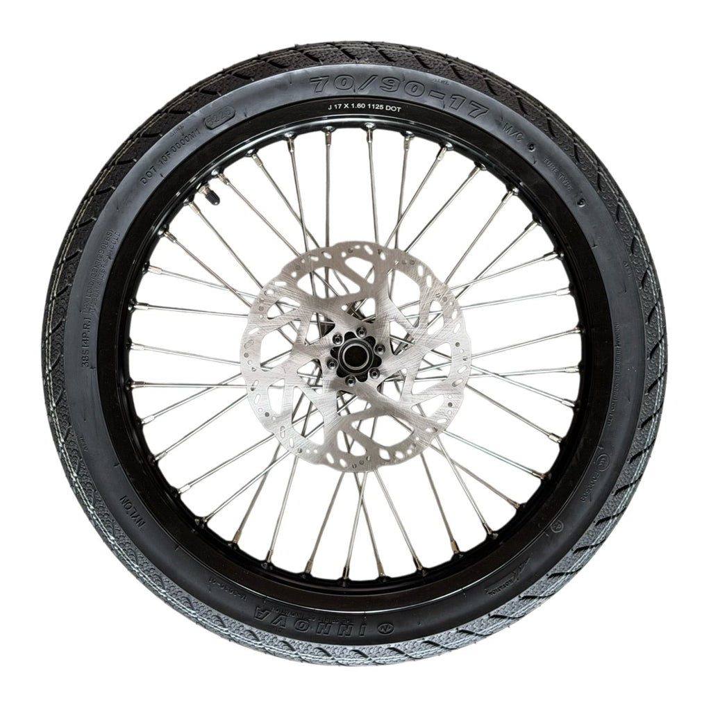 SURRON LIGHT BEE SUPER MOTOS (BLA CK) COMES WITH ROTORS, AND SPROKETS