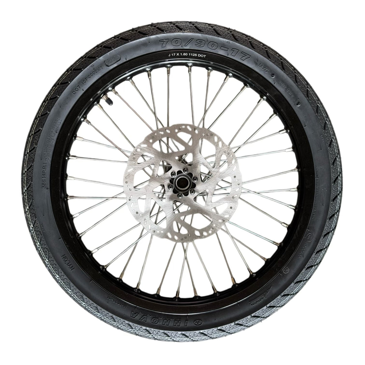 SURRON LIGHT BEE SUPER MOTOS (BLA CK) COMES WITH ROTORS, AND SPROKETS