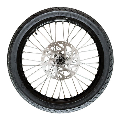 SURRON LIGHT BEE SUPER MOTOS (BLA CK) COMES WITH ROTORS, AND SPROKETS